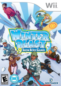 Winter Blast: 9 Snow & Ice Games Wii  box art